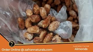 Sweet and Best Quality Almond Australian Carmel | Zafran Naturals