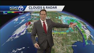 A day of calm weather before more wind and snow chances