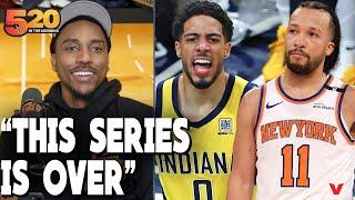 Jeff Teague PREDICTS Pacers-Knicks is OVER, Haliburton to face Thunder in NBA Finals | Club 520