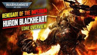 How Huron Blackheart turned from the Imperium - The Red Corsairs - Warhammer 40000 Lore Overview