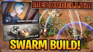 CRAWLER SWARM STRATEGY - This Unit Build = EASY WINS with Speed Bonus! - Mechabellum Gameplay Guide