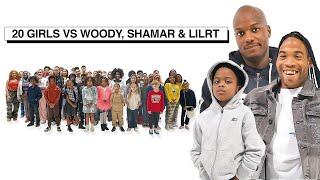 20 GIRLS VS 3 COMEDIANS: LIL WOODY, RT & SHAMAR