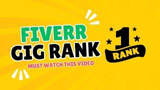   How To Rank Fiverr Gig Higher  | যেভাবে Fiverr Gig Rank করে | Fiverr Bangla Tutorial 2024