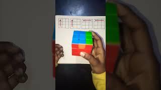 3By3 Rubix cube magic tricks #1million #shortvideo #magic #speedcube #viralshorts