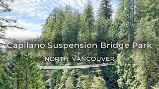 Capilano Suspension Bridge Park in North Vancouver and Hiking the Pipeline Trail