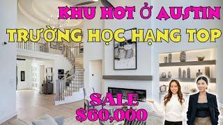 Khu Georgetown Với Nhà Sang, Thiết Kế Đẹp| AUSTIN TEXAS