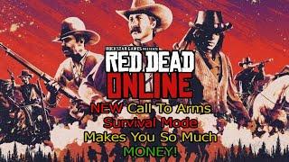 Red Dead Onine New Survival Mode Can Make You Tones Of Money and XP Fast