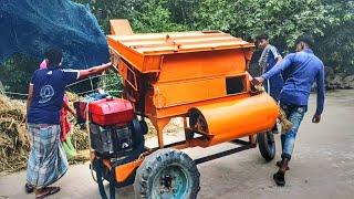 How to Separate  Rice from Rice Plants by Rice Separating Machine