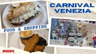 Carnival Venezia Shopping, Deli and Main Dining Room