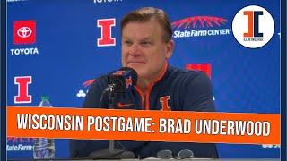 Wisconsin postgame: Illini coach Brad Underwood press conference