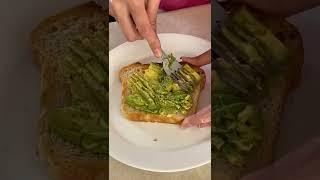 With avocado toast can't go wrong    Subscribe for more yummy videos #food #foryou #breakfast