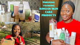 KOREAN SKIN CARE FOR GLOWY AND GLASS SKIN * DARK SKIN EDITION*