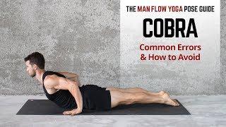 Cobra Video Pose Guide for Beginners -  Common Errors in Cobra Pose (& How to Avoid)