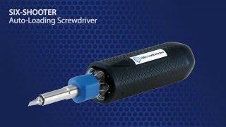 TIFCO Six-Shooter auto-loading multibit screwdriver