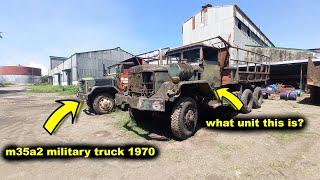 RIO TRUCK 6x6 M35a2 USA and what truck is on right?