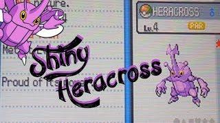 Shiny Heracross in appears after 10,192 Encounters!! (Soul Silver#2 + WSHC#5)