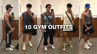 10 Outfits for the Gym | Summer Workout Fits for Guys