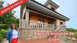 CHALET EN VENTA EN PEON, VILLAVICIOSA, 5H., 4 B., CON GRAN GARAJE Y PARCELA.*390.000€ #asturias