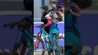 Leogang UCI EDR race Podium - CUBE Actionteam