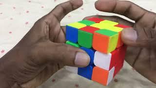 How to make rubik's cube sinhala part 1