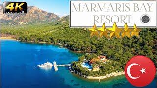 4K MARMARIS BAY RESORT  2024 GOOD BEACH HOTEL DALAMAN MUGLA TURKEY