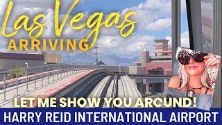 Arriving in Las Vegas! Harry Reid Airport Tour