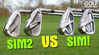 TAYLORMADE SIM2 IRONS V SIM - FULL REVIEW!