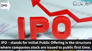 OiX Exchange Explains What is the difference between IPO, ICO, ISO, STO