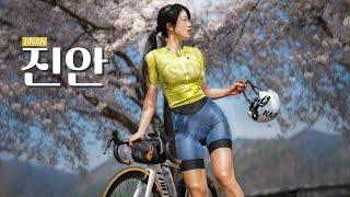 Cherry blossom trip by bicycle in Korea│Mindy's cycling trip Ep.162