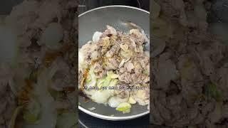 이자카야를 왜 가요? 집에서 만드는게 이렇게 쉬운데..차돌박이숙주볶음