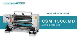 How to operate high-speed slitting machine Film Slitter Operation Tutorial slitting machine process