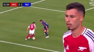 Gabriel Martinelli He Was Arsenal's Hero in This Match / Martinelli vs Man United (27/07/24) HD