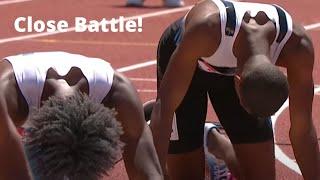 Close Battle - Lyles V. Knighton Men's 200m Finals~2022 USA National Championships