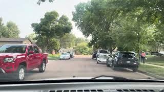 Driving Through Neighborhoods, West Sioux Falls - South Dakota – USA