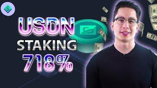 USDN coin staking This is the most profitable STAKING ever 