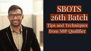 State Bank SBP SBOTS 26th Batch Paper Tips from Two Times Qualifier