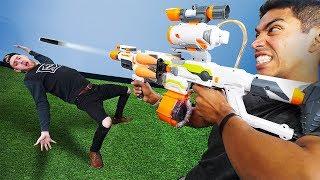 NERF Dodgeball Challenge!