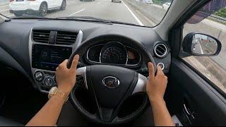 2018 Perodua Axia AV 1.0L [ 67 HP ] POV Test Drive / Walkaround Review