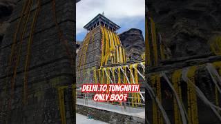 Delhi to Tungnath Temple Budget Trip