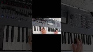 Walk of Life - Dire Straits keyboard cover #synth #yamahamontage #yamahamodx