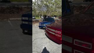 Candy Blue & Red 🫐 OBS Silverado Dropped Trucks #obschevy #candypaint #silverado #chevy #truck