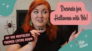 DECORATE FOR HALLOWEEN WITH ME! | My Goosebumps/90s Halloween Nostalgia Theme! (ft. Pair Eyewear)