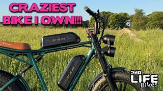 Crazy high power Ebike - Moped E-bike Engwe M20 Review