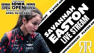 Ultimate Pool USA Iowa Women’s Open (Last 16) - Savannah Easton vs Emily Duddy