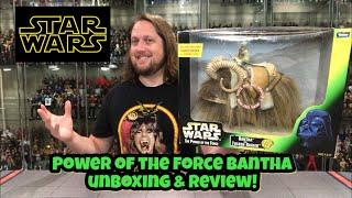 Star Wars Power of the Force Bantha Unboxing & Review!