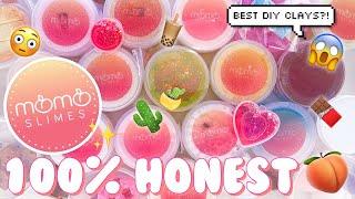 $200 MOMO SLIMES MY FAVORITE FAMOUS SLIME SHOP REVIEW! best diy clays & snow fizzes?