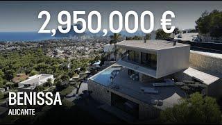 Videotour - Luxury villa with PANORAMIC SEA VIEWS in Benissa - Luxinmo