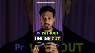 Premiere pro audio unlink tips #shorts