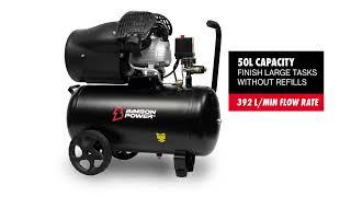 Bimson Power 50L V-Twin Air Compressor