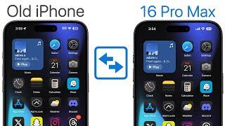 How to Transfer ALL Data from Old iPhone to iPhone 16 & 16 Pro (Best Way)